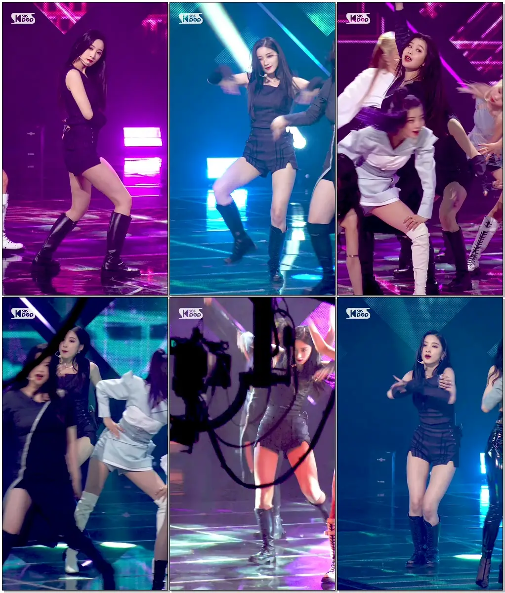 #퍼플키스 #Ponzona [안방1열 직캠] 퍼플키스 유키 'Ponzona' (PURPLE KISS YUKI FanCam)│@SBS Inkigayo_2021.04.04