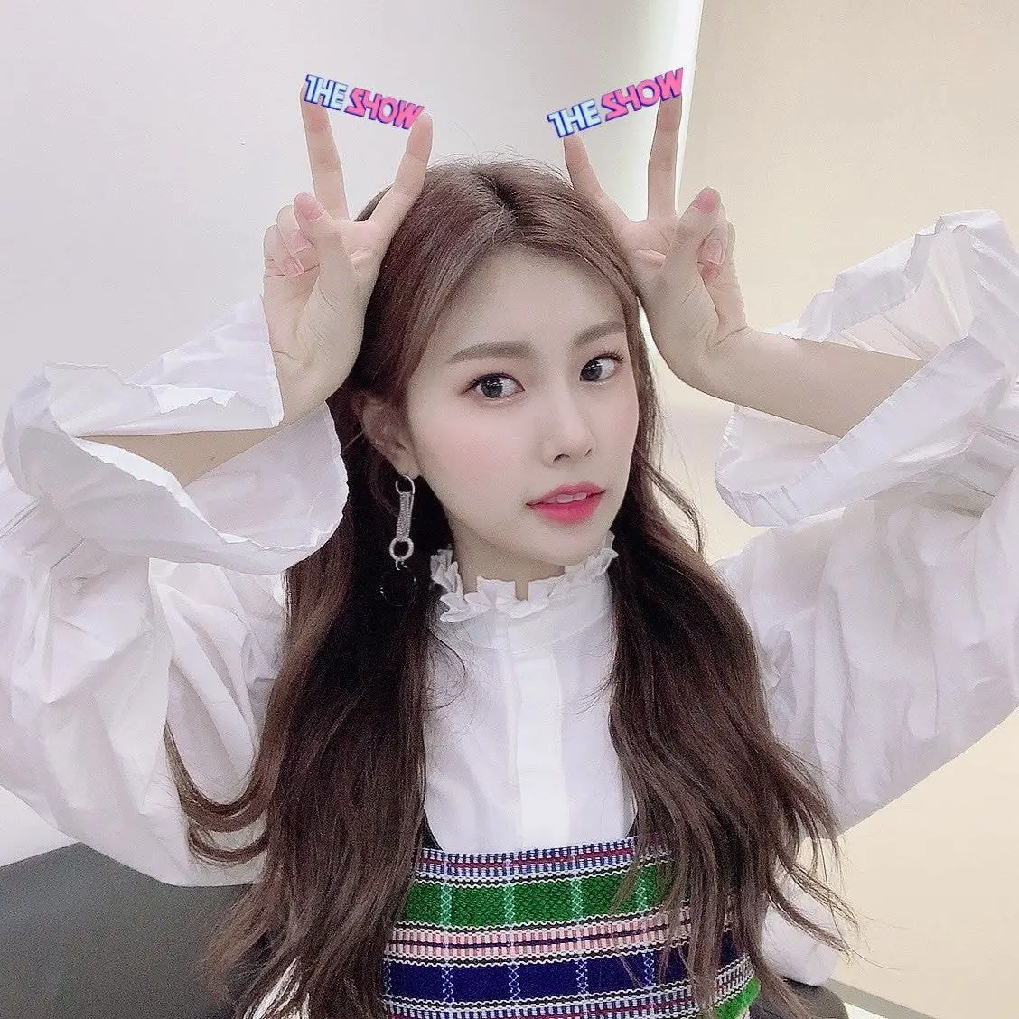 #아이즈원 더쇼 개인 셀카