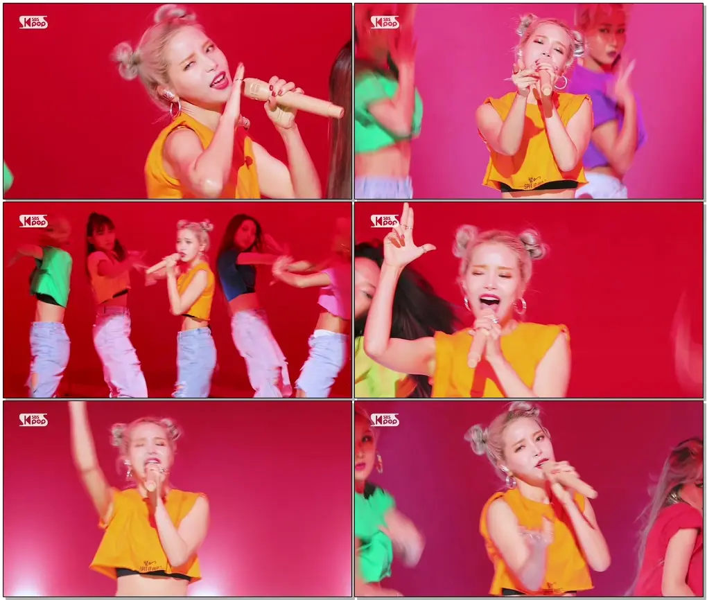 #마마무 솔라 '뱉어' (MAMAMOO SOLAR 'Spit it out' FaceCam)│@SBS Inkigayo_2020.4.26