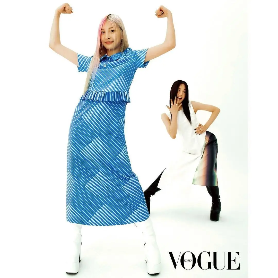 우아(woo!ah!) 보그(Vogue) 화보 비하인드