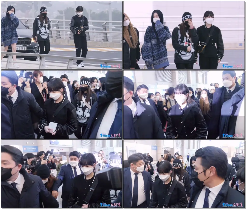 211121 에스파 윈터 출국 직캠 aespa WINTER departure fancam @ 인천공항