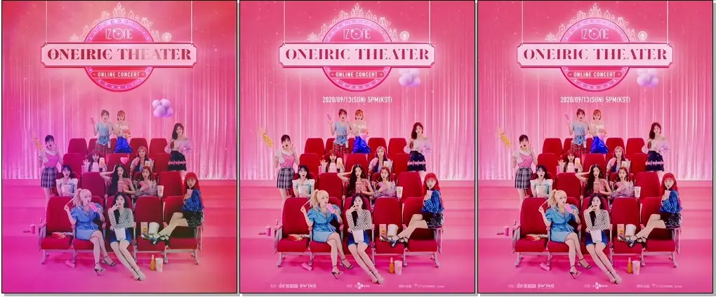 #IZONE #아이즈원 #ONLINECONCERT IZ*ONE ONLINE CONCERT [ONEIRIC THEATER] 무빙포스터