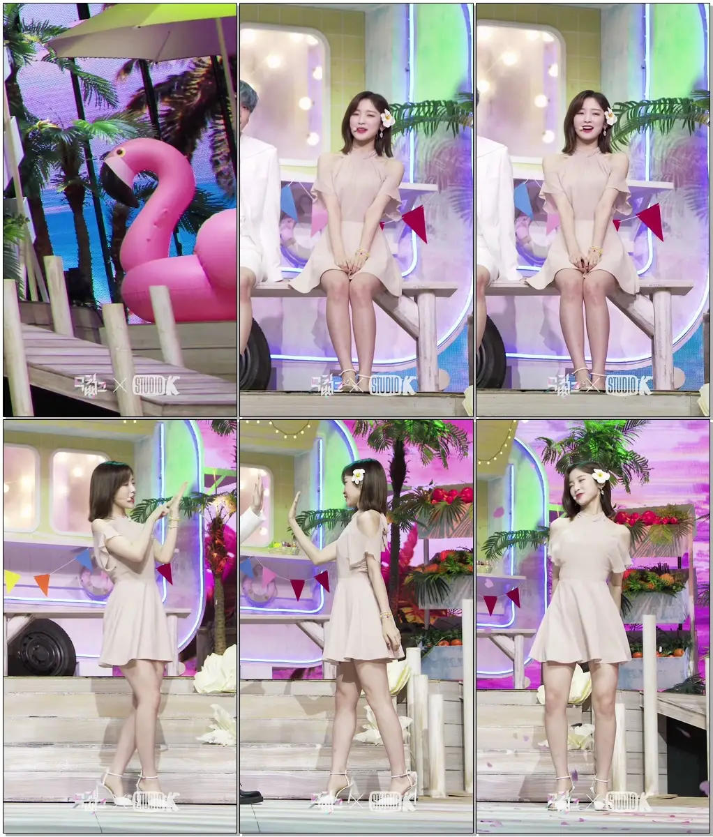 [K-Fancam] 아린 직캠 'Hawaiin Couple' (ARIN Fancam) l @MusicBank 200724