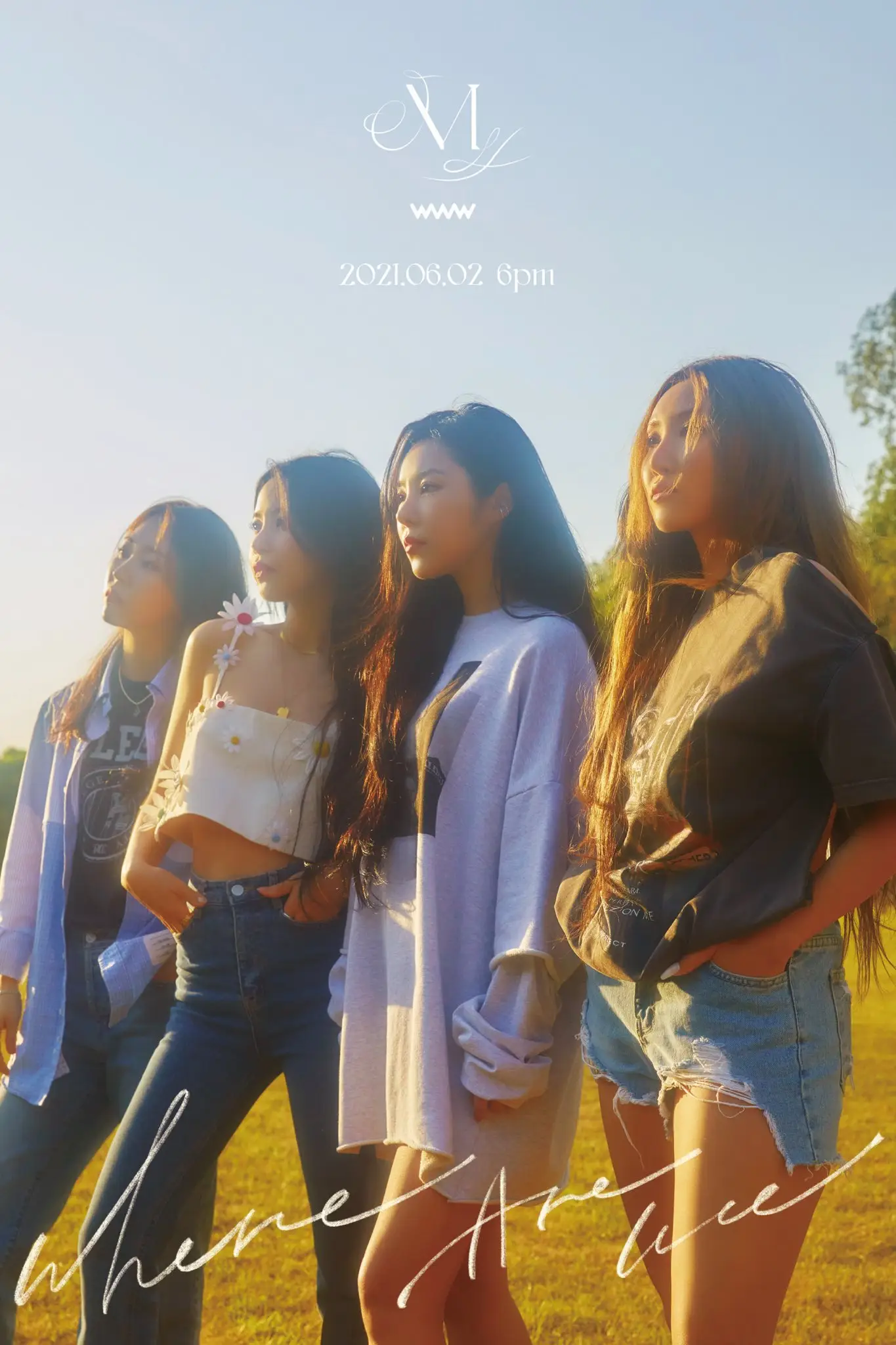 마마무(MAMAMOO) 11th Mini Album [WAW] 2021.06.02 6PM RELEASE