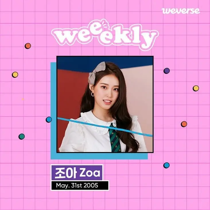 위클리(Weeekly) 10월 12일 위버스 입점