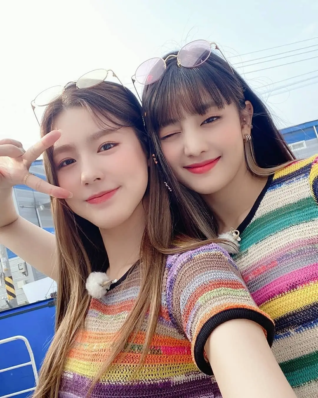 (여자)아이들 미연.insta (with.민니)