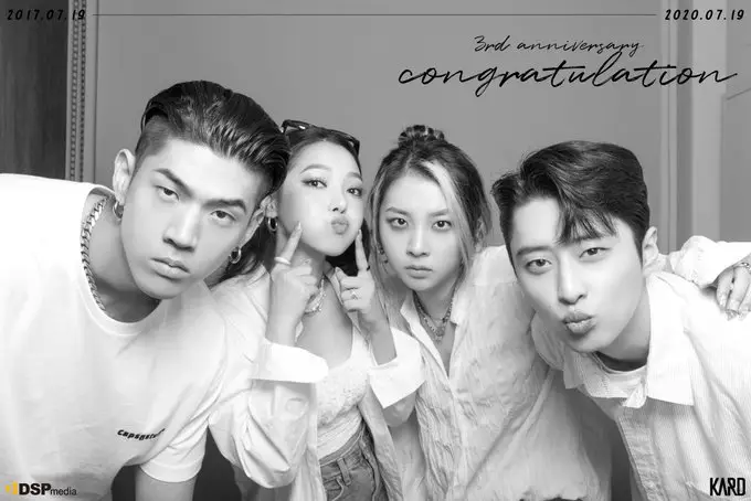 [#KARD?] KARD 데뷔 3주년을 축하합니다♥️