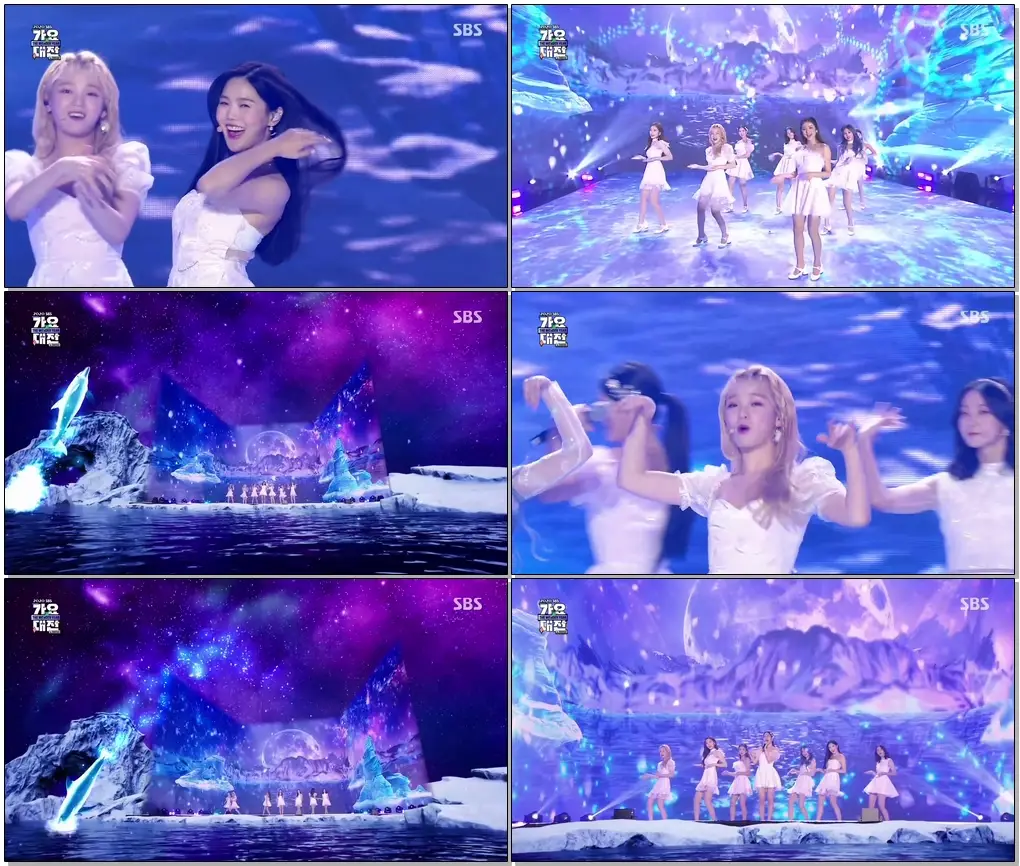 #오마이걸 #Dolphin 오마이걸, 눈보라 일으킨 눈의 여신 ‘Dolphin’ㅣ2020 SBS 가요대전 in DAEGU(sbs 2020 K-Pop Awards)