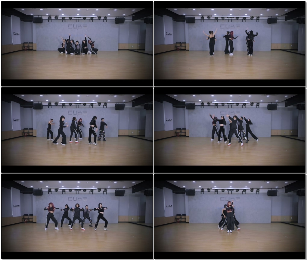 #여자아이들 #GIDLE #HWAA (여자)아이들((G)I-DLE) - '화(火花)(HWAA)' (Choreography Practice Video)