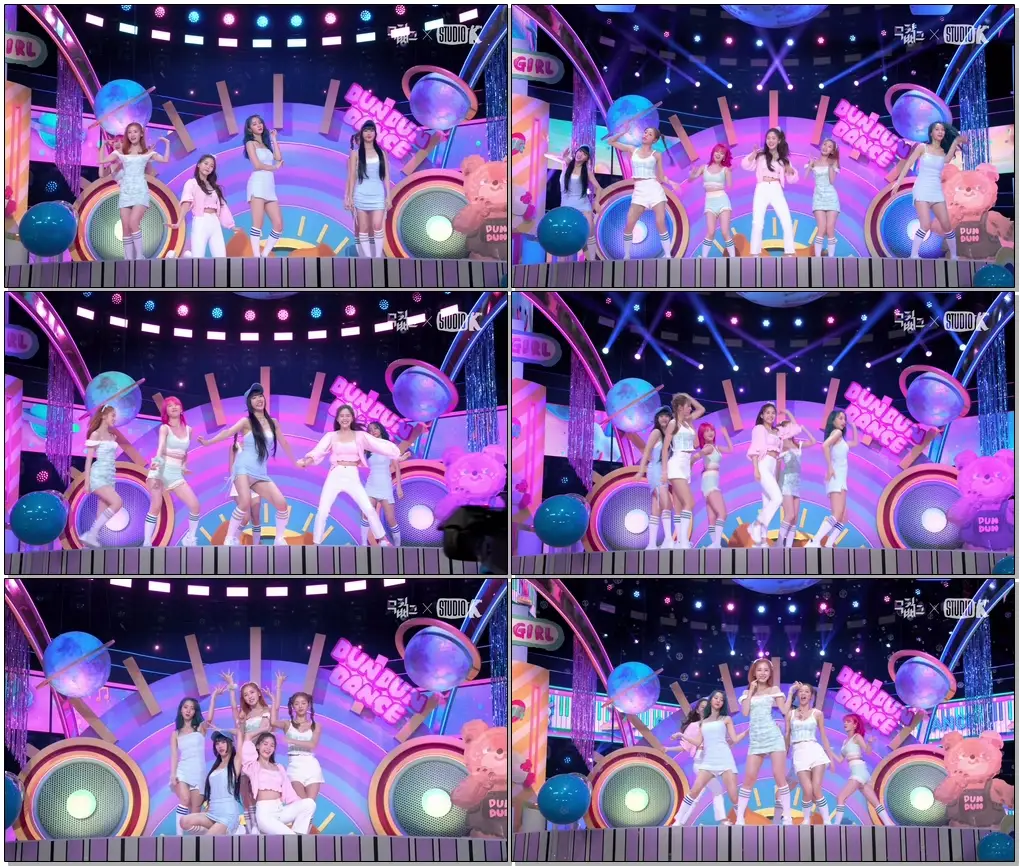 #OH_MY_GIRL [K-Choreo HDR] 오마이걸 직캠 'Dun Dun Dance' (OH MY GIRL Choreography) l @MusicBank 210514