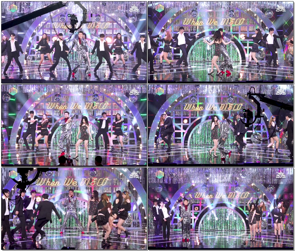 박진영 직캠 'When We Disco(Duet with 선미)' (J.Y. Park FanCam) @Show!MusicCore 200815