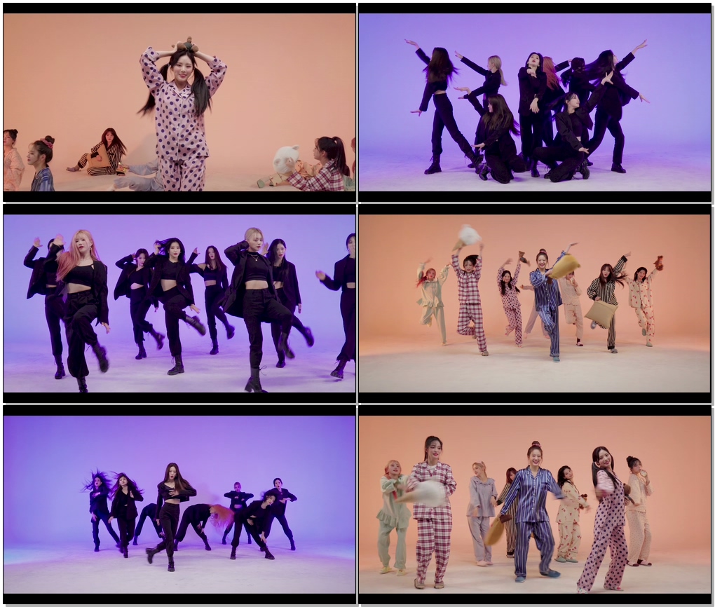 프로미스나인 'Feel Good (SECRET CODE)' Choreography Video(Suit x Pajamas Ver.)
