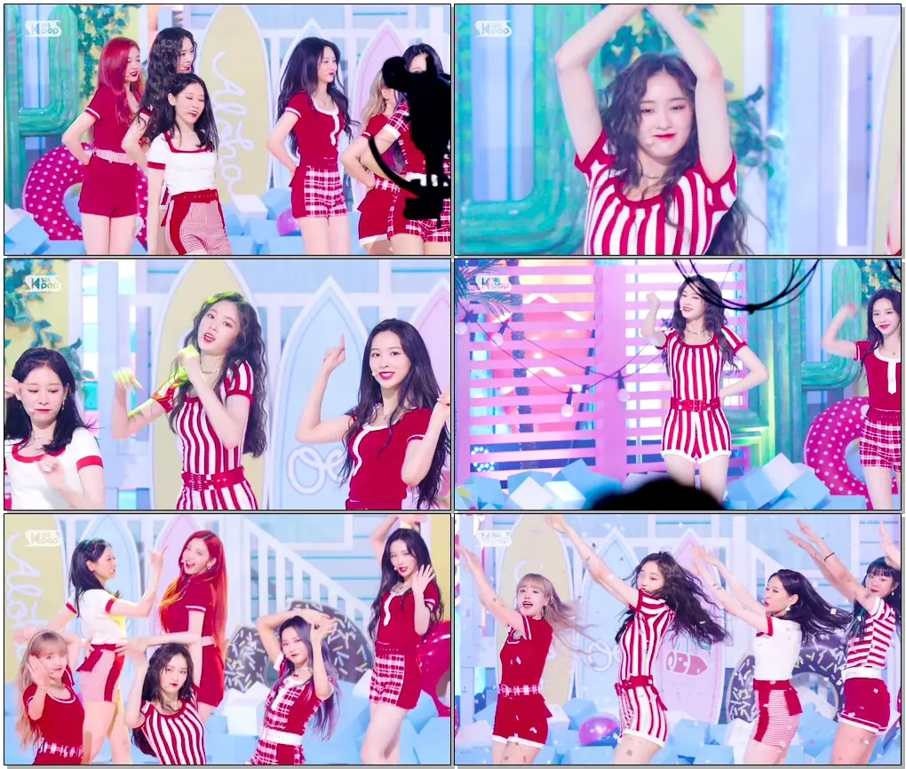 [페이스캠] 체리블렛 메이 '알로하오에' (Cherry Bullet MAY 'Aloha Oe' FaceCam)│@SBS Inkigayo_2020.08.09