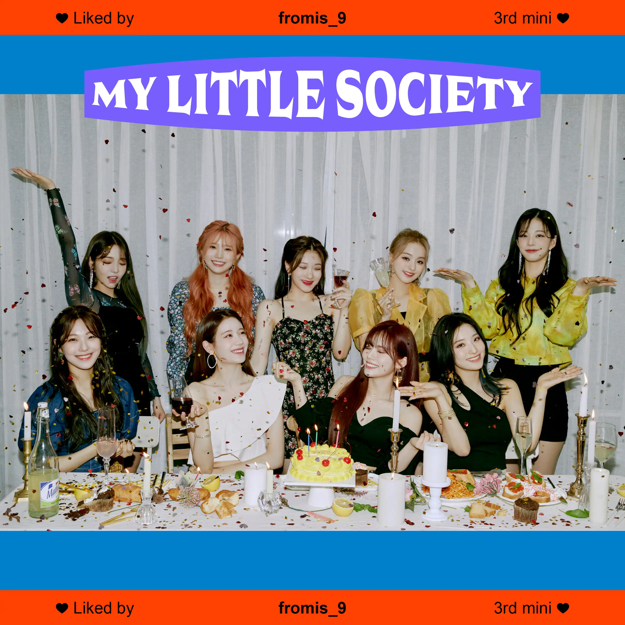 프로미스나인(fromis_9) The 3rd Mini Album ‘My Little Society’ 트랙리스트