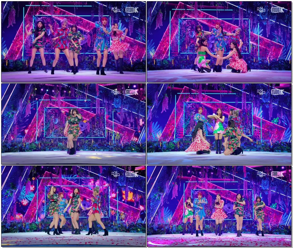 #여자아이들 [K-Choreo] (여자)아이들 직캠 '화(火花)(HWAA)' ((G)I-DLE Choreography) l @MusicBank 210115