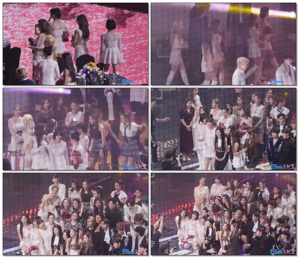 200130 #트와이스 #레드벨벳 #태연 #있지 #마마무 단체 사진 엔딩 직캠 #TWICE #RedVelvet #TAEYEON #ITZY #MAMAMOO ENDING fancam