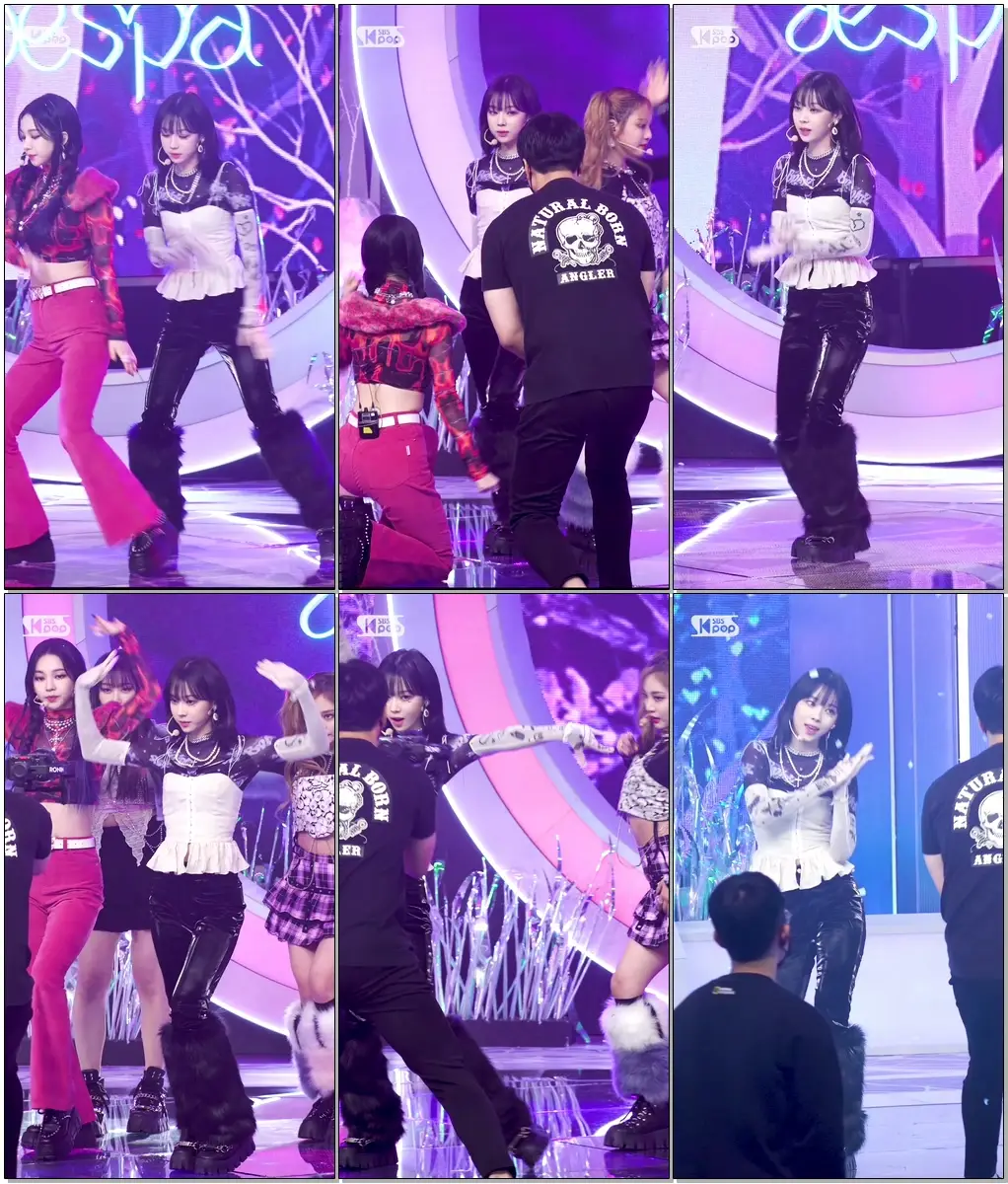 [안방1열 직캠] 에스파 윈터 'Dreams Come True' (aespa WINTER FanCam)│@SBS Inkigayo_2022.01.09.