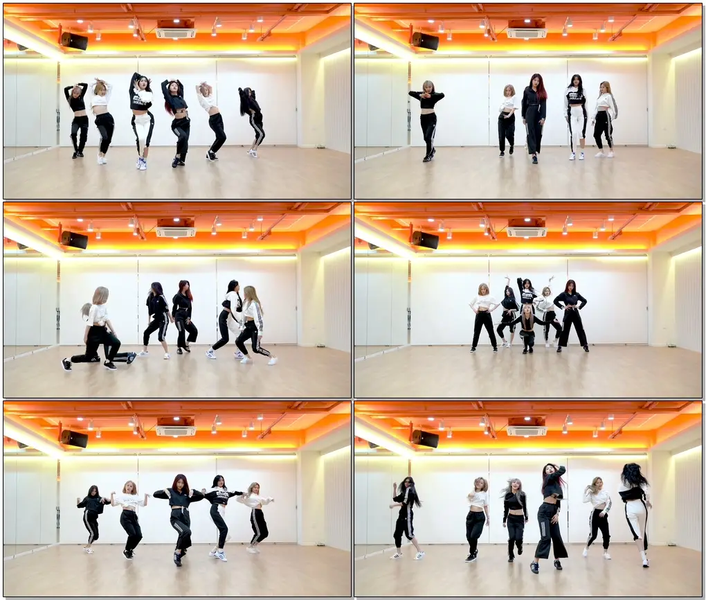 #EVERGLOW #에버글로우 #LADIDA EVERGLOW - 'LA DI DA' DANCE PRACTICE