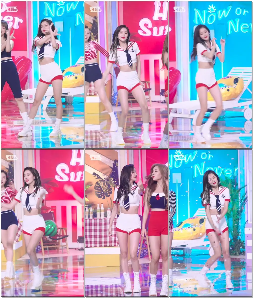 에이프릴 이나은 'Now or Never' (APRIL LEE NAEUN FanCam)│@SBS Inkigayo_2020.08.02