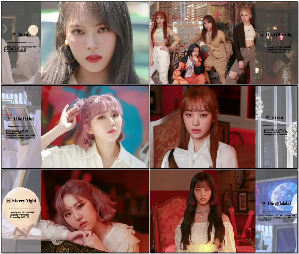 공원소녀 GWSN 5TH MINI ALBUM 'THE OTHER SIDE OF THE MOON' ALBUM overview