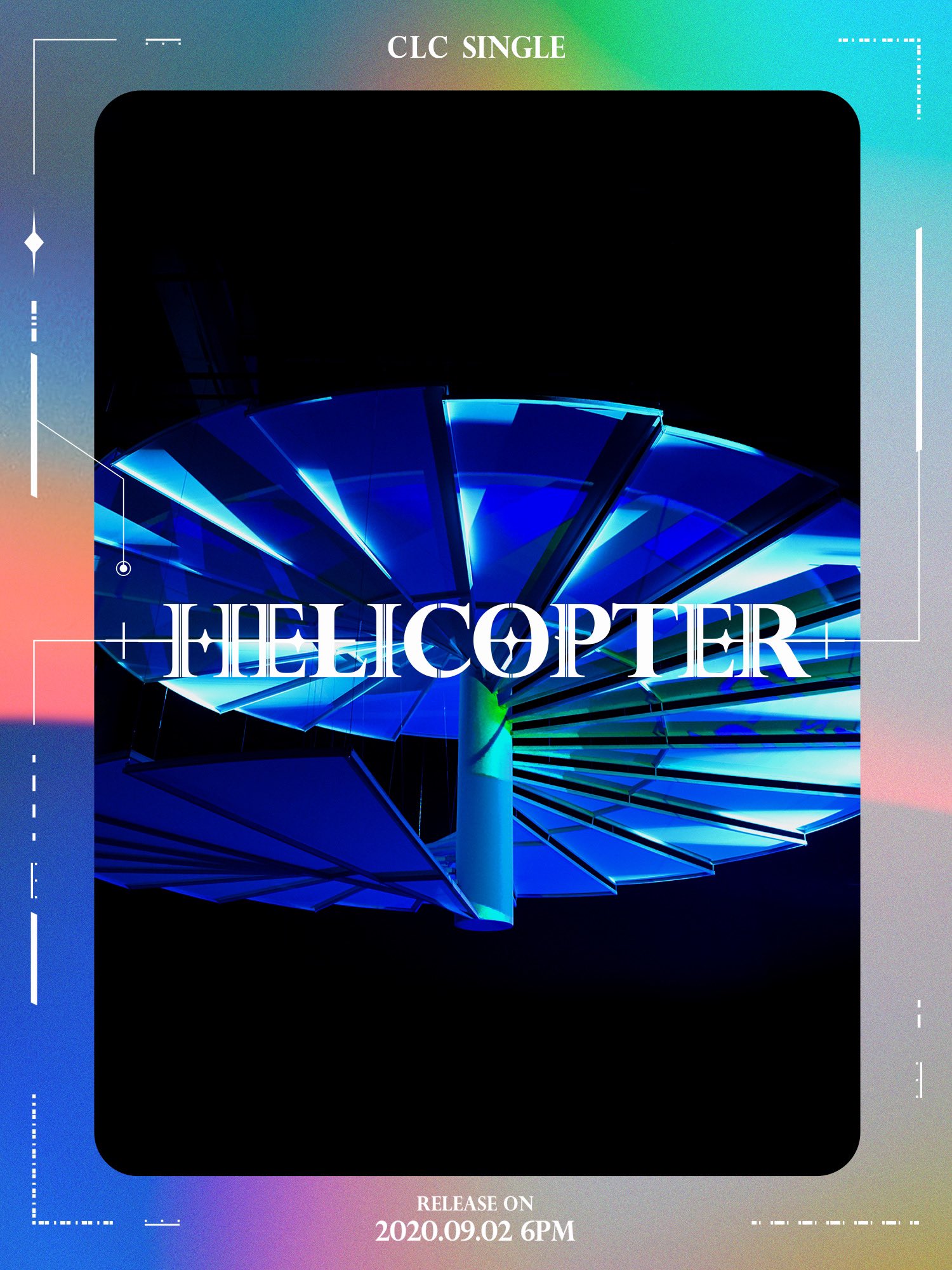 CLC(씨엘씨) Single [HELICOPTER] Comeback Poster
