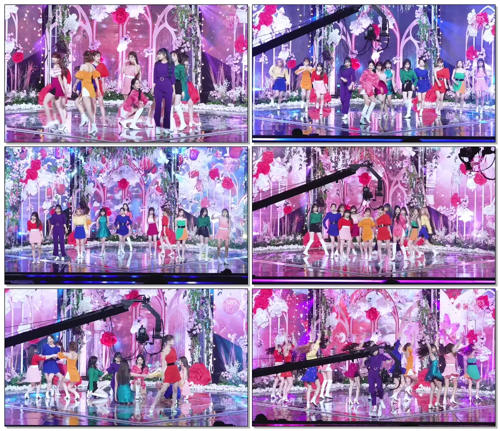 #아이즈원 'FIESTA' 풀캠 (IZ*ONE Full Cam)│@SBS Inkigayo_2020.2.23