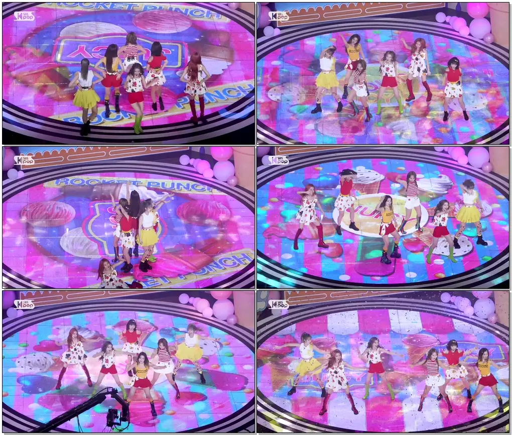 [항공캠] 로켓펀치 'JUICY' (Rocket Punch Sky Cam)│@SBS Inkigayo_2020.08.09