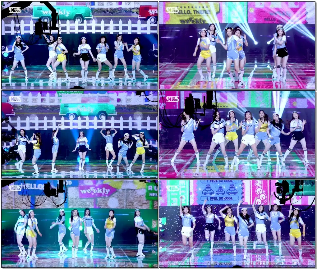 위클리 'Hello' (Weeekly Full Cam)│@SBS Inkigayo_2020.7.26