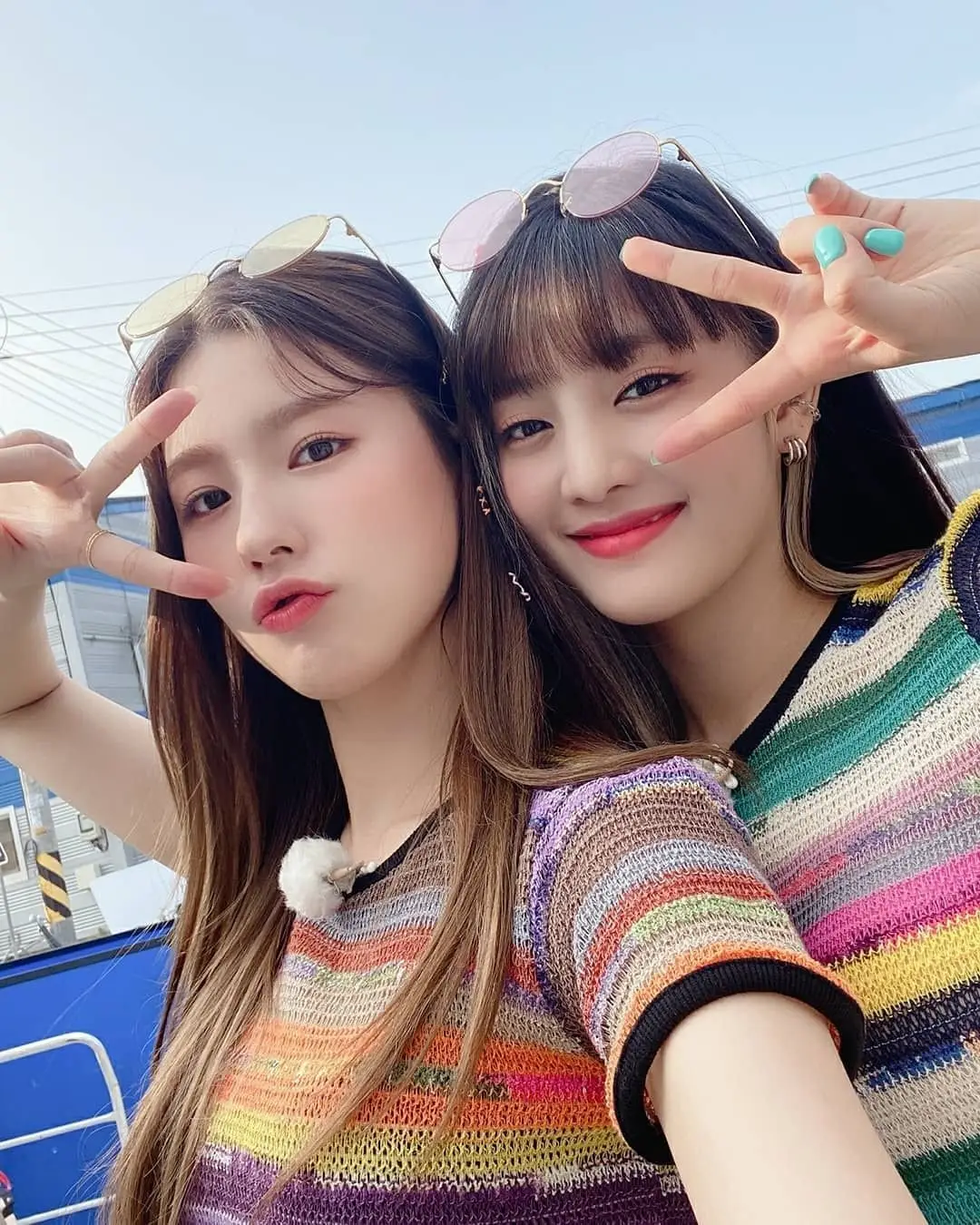 (여자)아이들 미연.insta (with.민니)