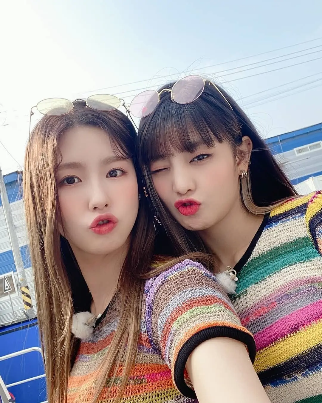(여자)아이들 미연.insta (with.민니)