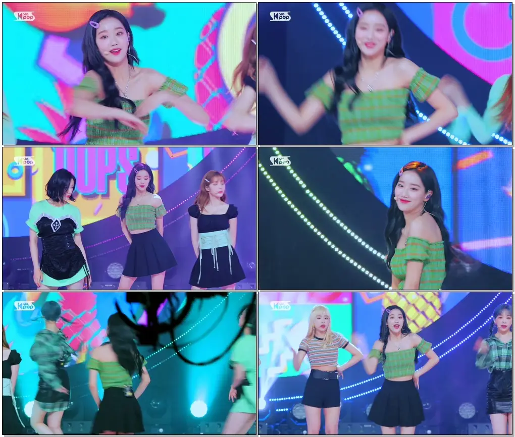 #에이프릴 이나은 'Oops I'm Sorry' (APRIL NAEUN FaceCam)│@SBS Inkigayo_2020.4.26