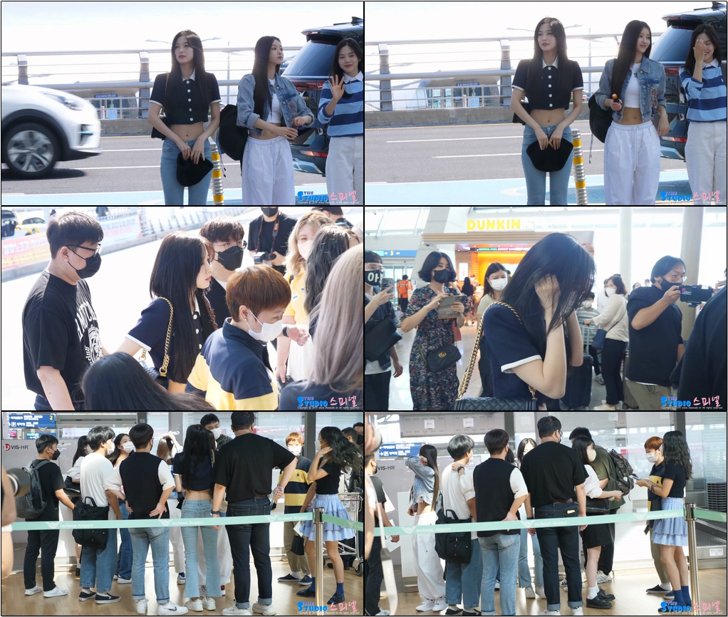 OH MY GIRL ARIN departure to sydney @ incheon airport｜220812
