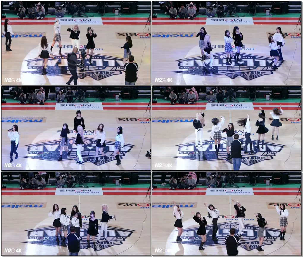 200119 #오마이걸 ( 다섯번째 계절 ) KBL 올스타전 #직캠 #Fancam