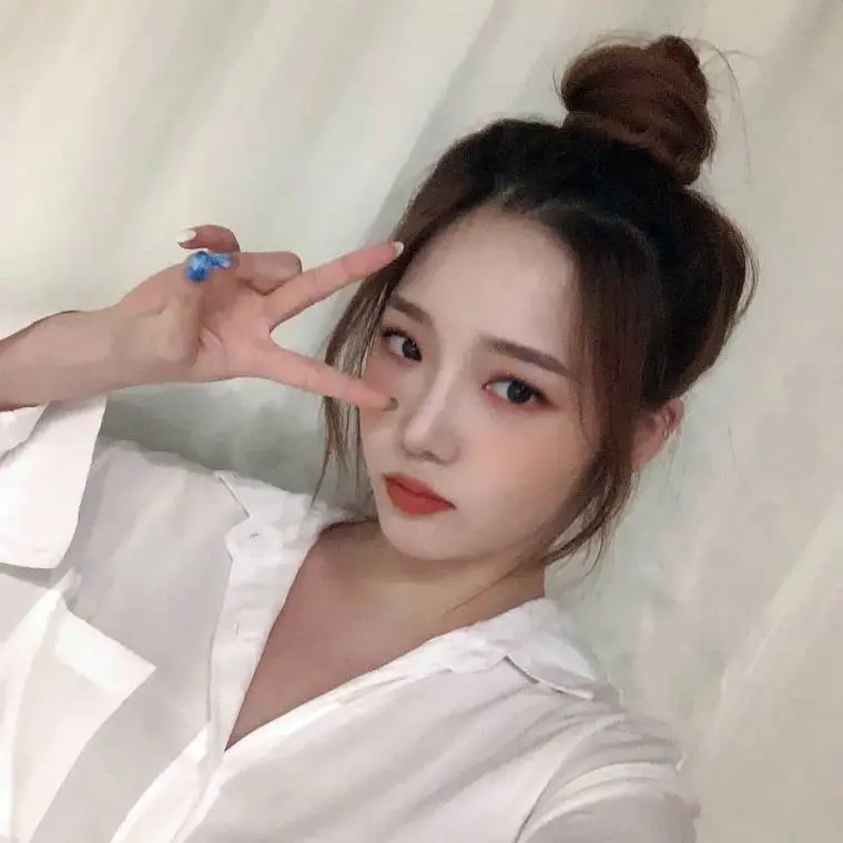 똥머리 #프로미스나인 노지선