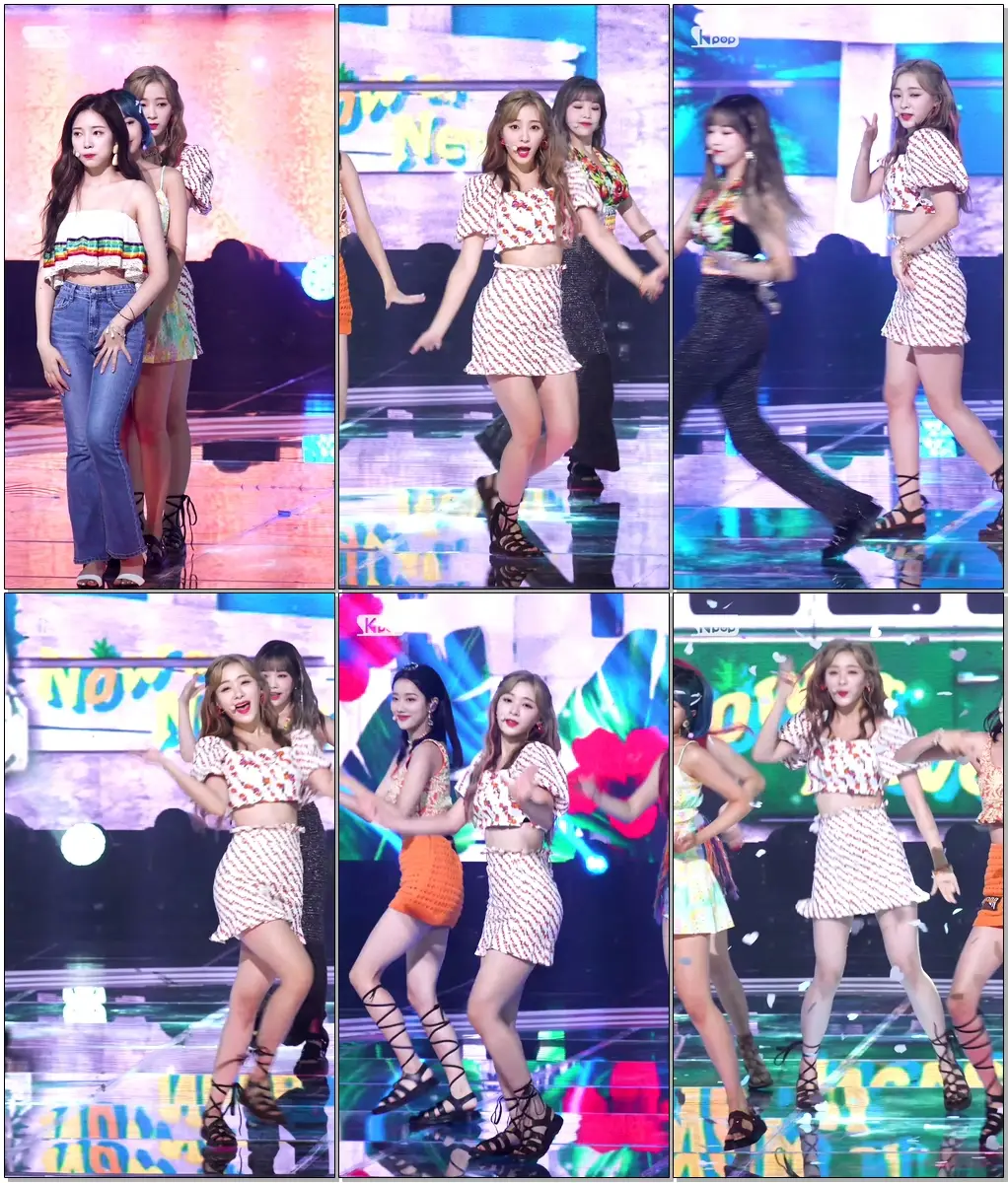 에이프릴 이진솔 'Now or Never' (April JINSOL FanCam)│@SBS Inkigayo_2020.08.09