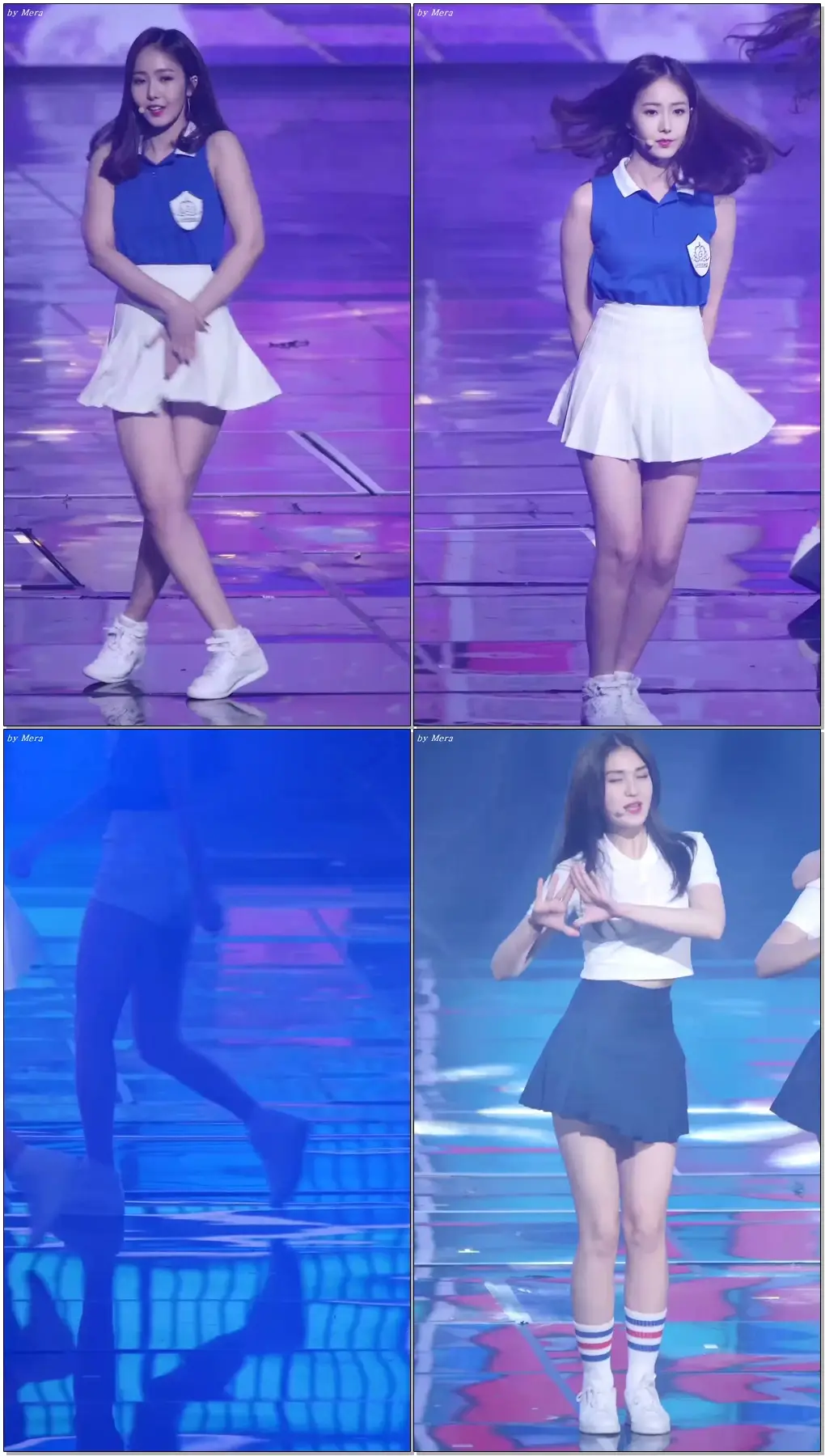 161229 여자친구(GFRIEND) ,아이오아이(I.O.I) 유리구슬,픽미 [신비,소미] SinB ,Somi 직캠 Fancam (2016 KBS 가요대축제) by Mera