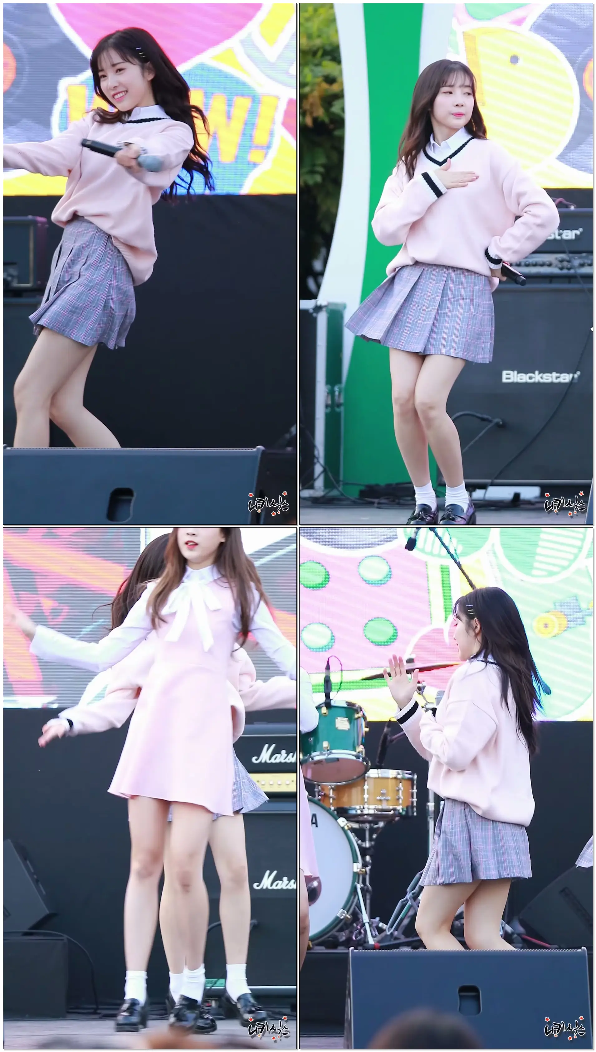 171105 에이프릴(April) 채경(윤채경) 손을 잡아줘 오산시 청소년축제 직캠(Fancam) by 니키식스