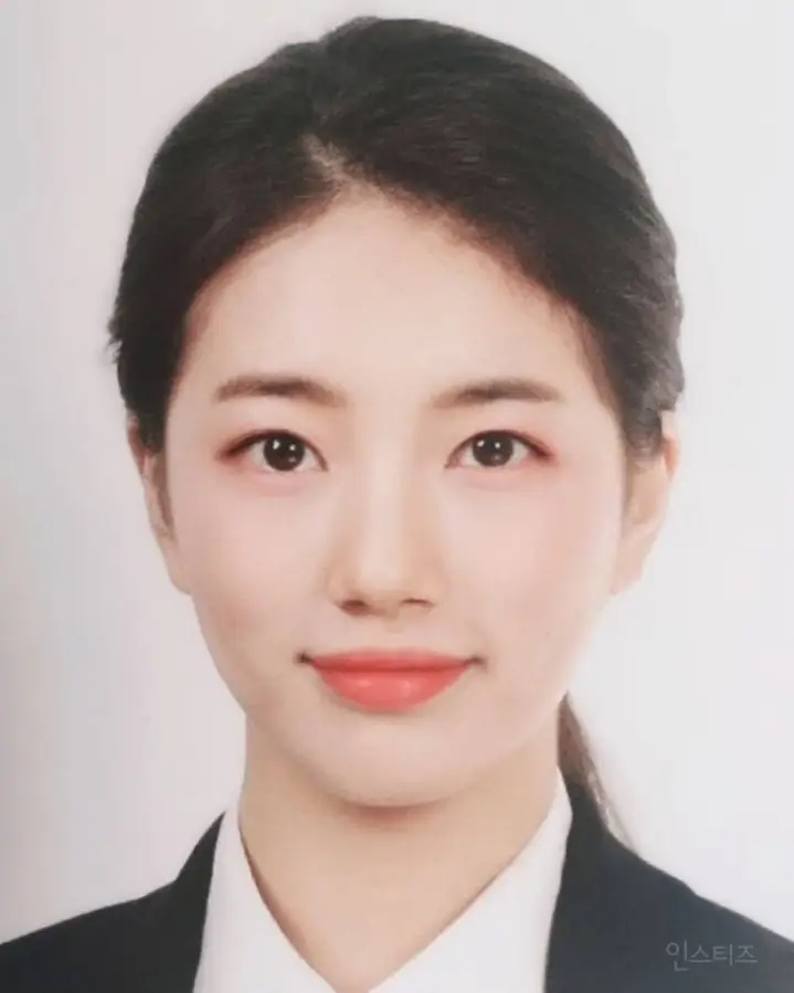 드라마에 공개됐던 수지 증명 사진