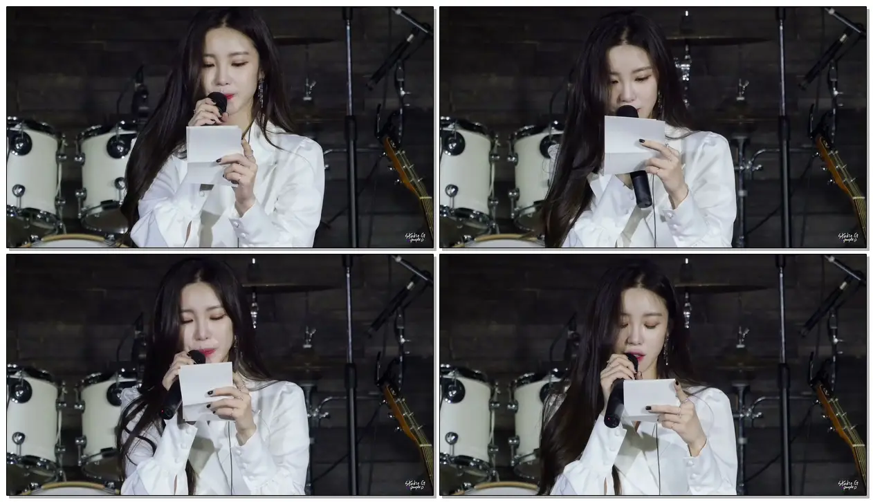 190310 전효성(Jun Hyo Seong) 팬들에게 쓰는 편지(Dear Superstar) whiteday 팬미팅 직캠