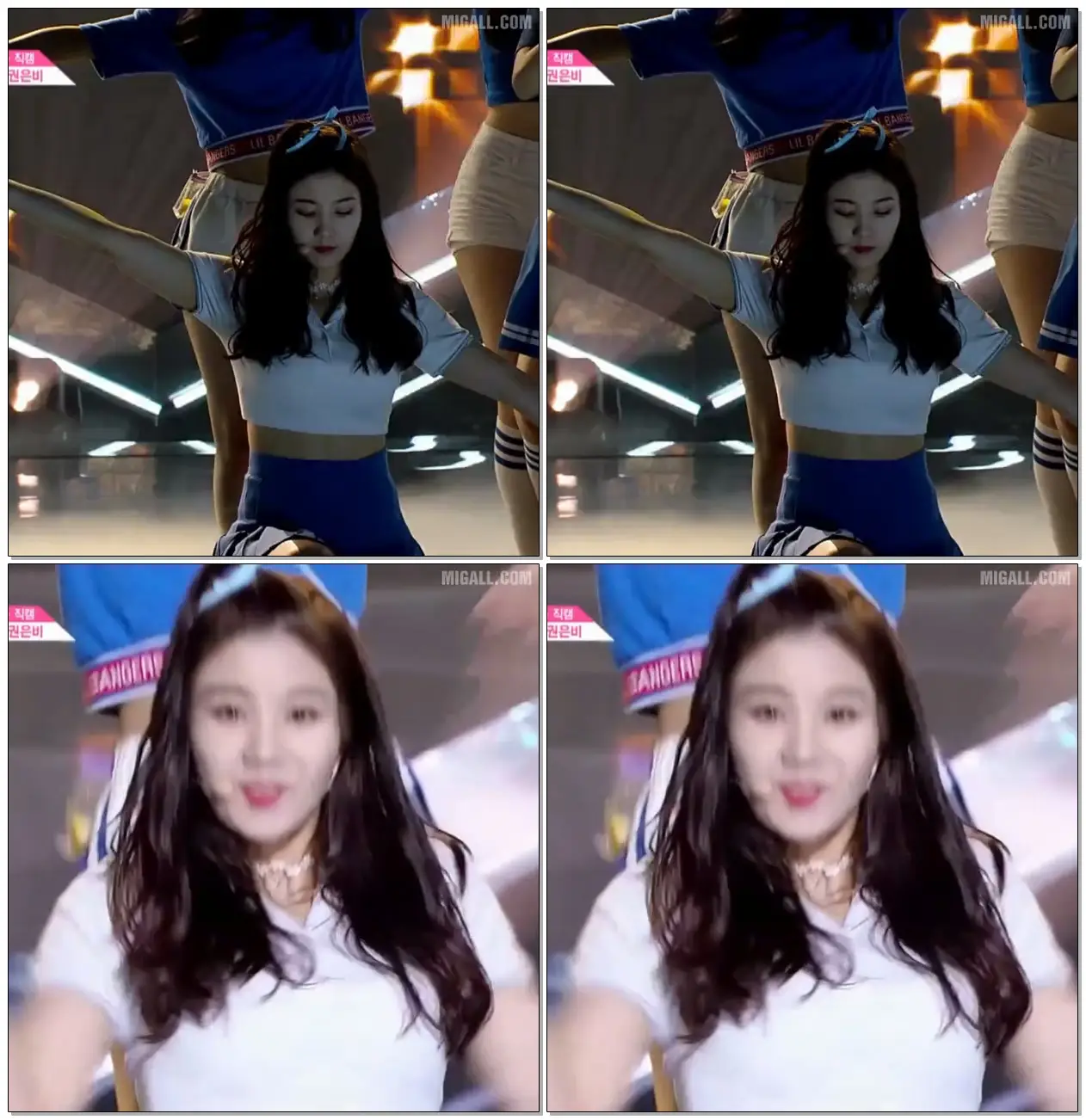 프듀48시절부터 남달랐던 권은비.gif