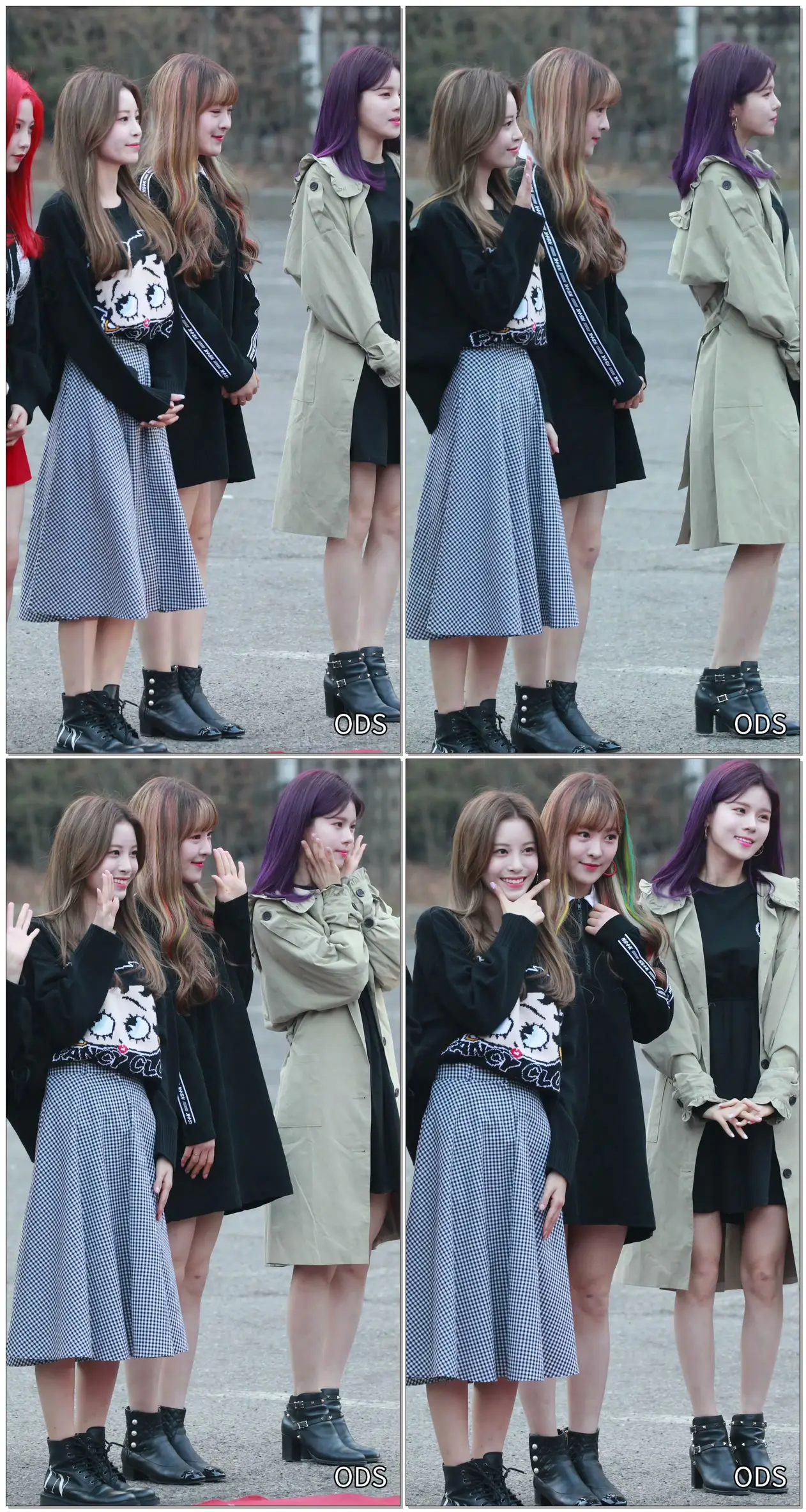 190315 네온펀치 (NEONPUNCH) 백아 출근 - kbs 뮤직뱅크