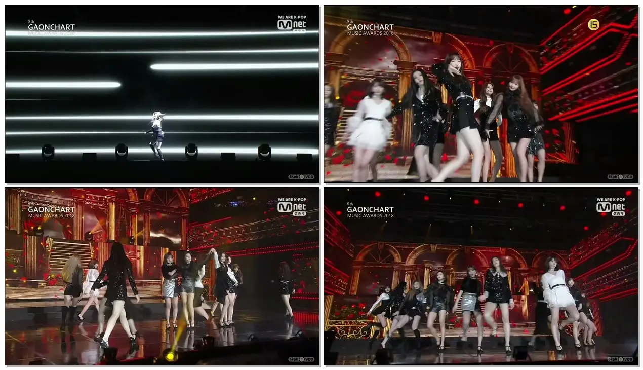 190123 IZ*ONE (아이즈원) - La Vie en Rose (라비앙로즈) @ 8th GAONCHART MUSIC AWARDS [2K 60FPS]