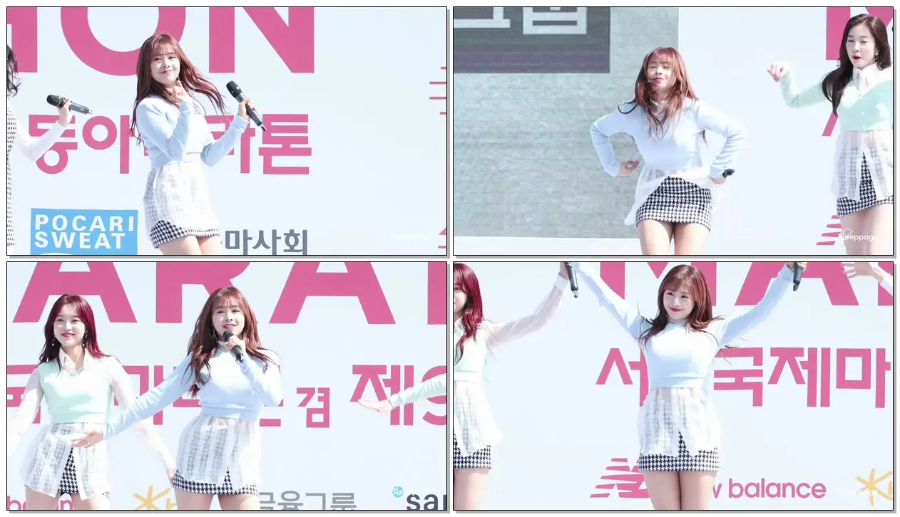 190317 에이프릴 APRIL 팅커벨 Tinker Bell 채원 Chewon @ 서울마라톤