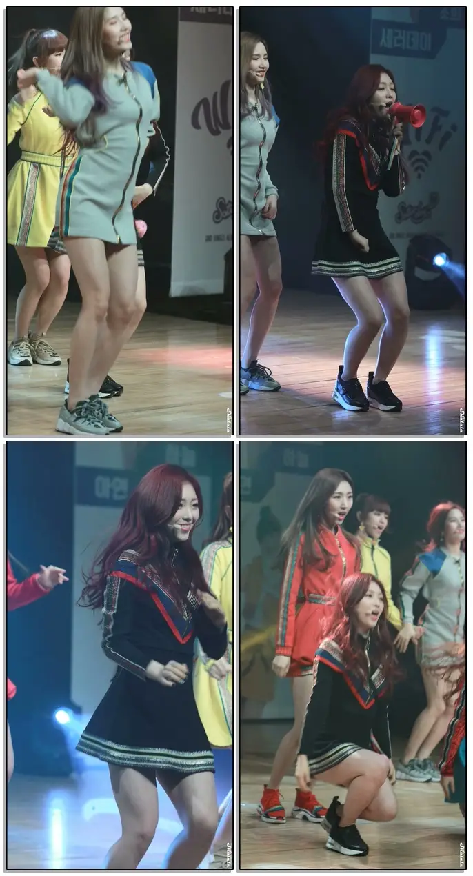 190213 [For Mobile] 세러데이(Saturday) - Super Bad ...하늘 직캠(Haneul fancam) @2nd 싱글 쇼케이스