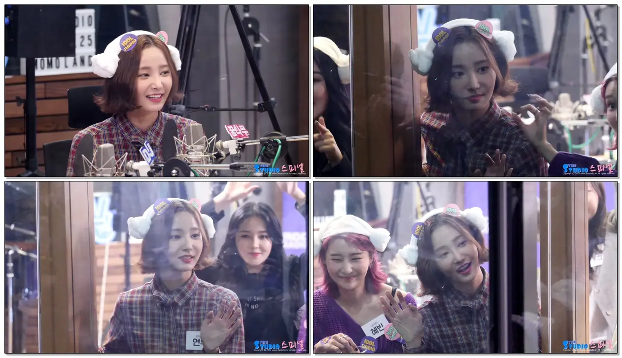 190325 팬들에게 끝인사 하는 #모모랜드 #MOMOLAND #연우 #YEONWOO 4K 60P 직캠 @ 아이돌라디오