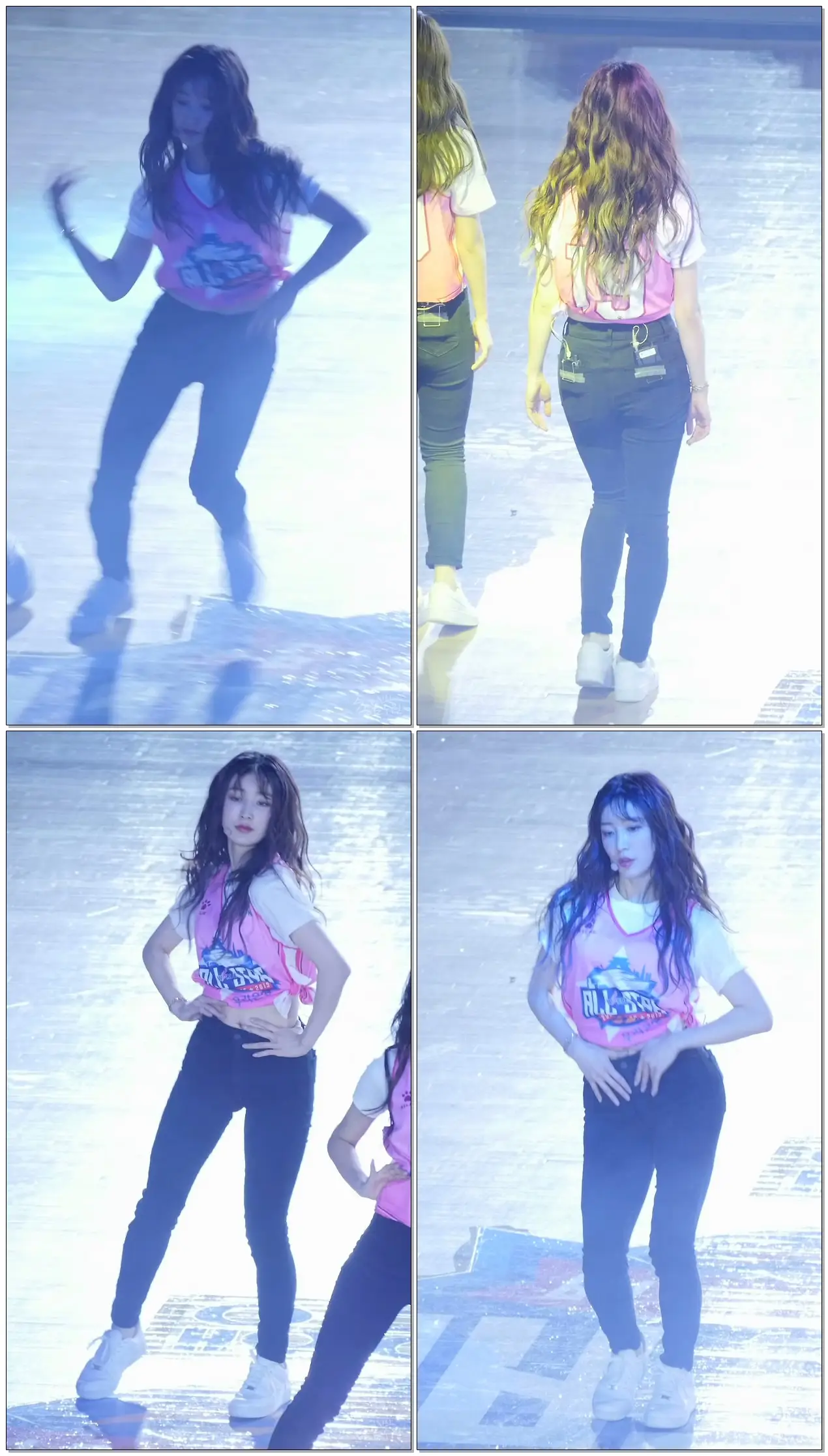 190106 구구단 (gugudan) - The Boots (하나) 직캠 by 수원촌놈 [WKBL 여자농구 올스타전]