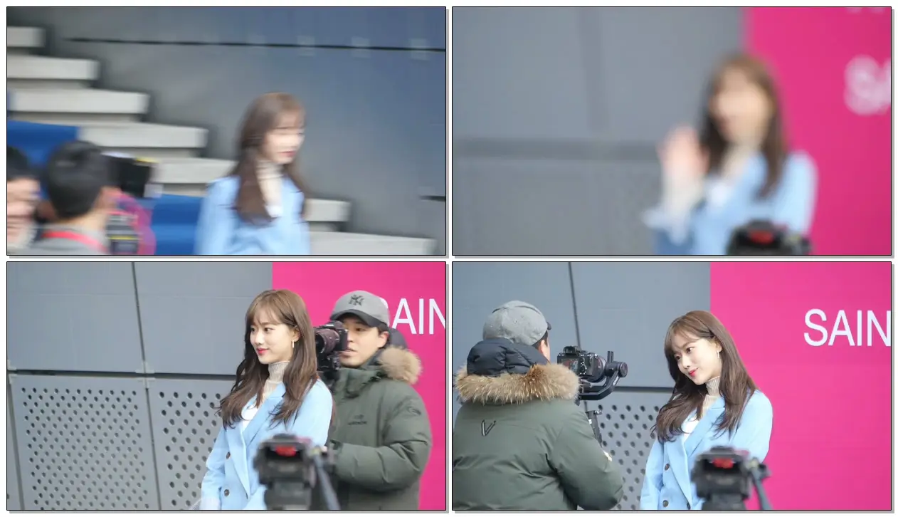 190323 2019 F/W 서울패션위크 누팍 컬렉션 블루카펫 에이프릴 나은 4K 직캠