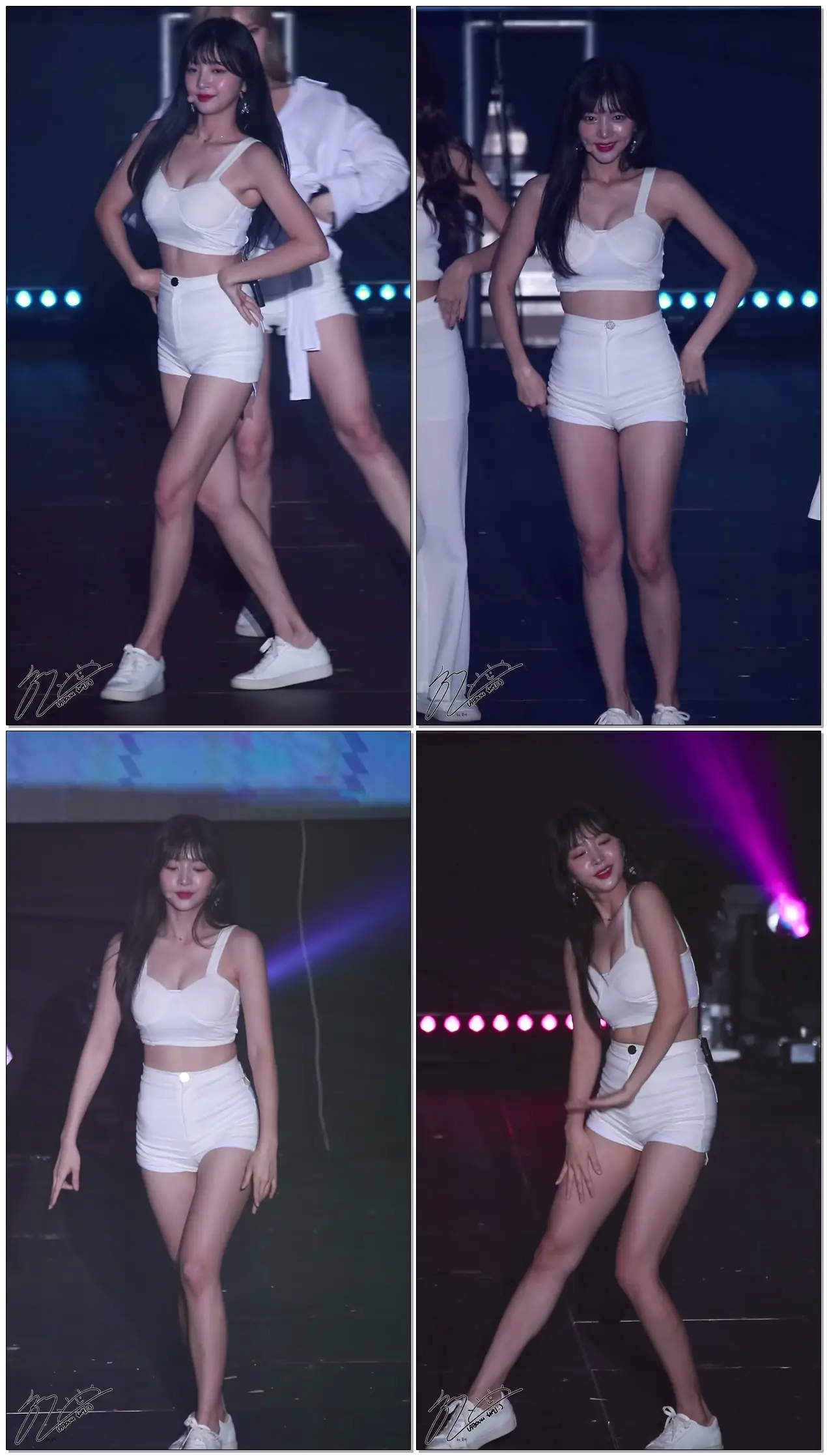 [180908] 천안중앙고등학교 개교50주년기념 열린음악회 라붐 해인 - 휘휘