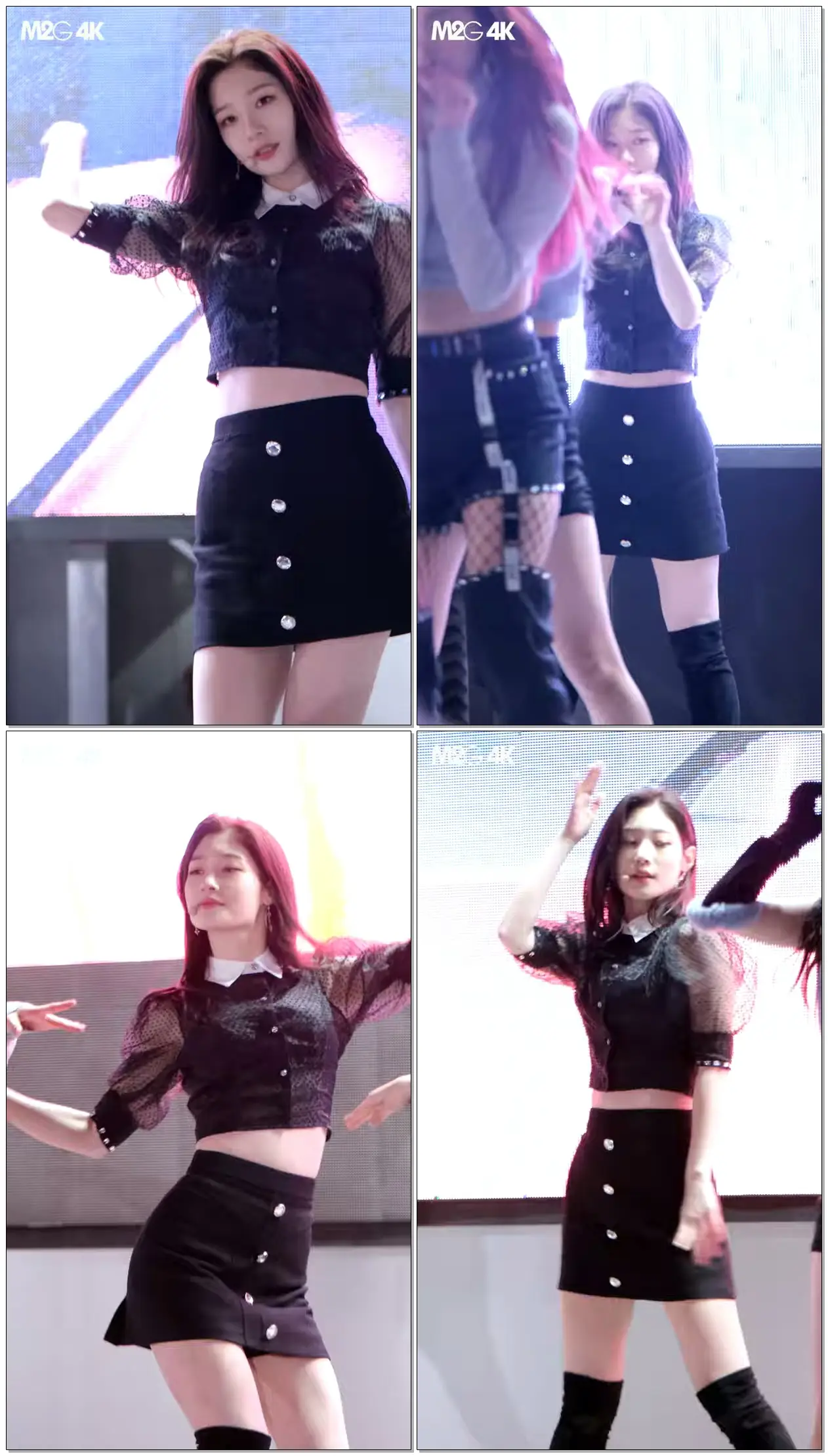 190323 다이아 DIA 채연 ( 우와 ) 명동 버스킹 4K 60P 직캠 Fancam