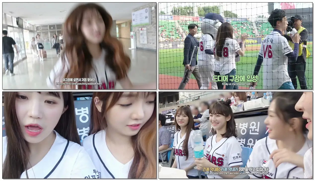 #프로미스나인 #fromis_9 [fromis_9 TV Behind] 프로미스나인 (fromis_9) - 두산 시구시타 비하인드